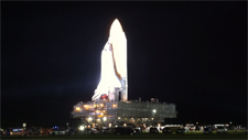 Space Shuttle Atlantis Mission STS-135 Roll Out